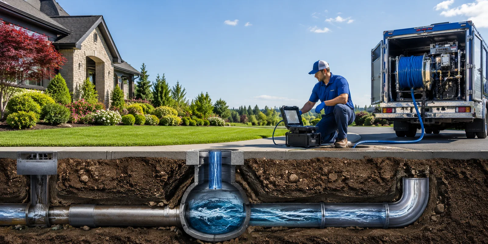 Drainage restoration information for Souderton, PA